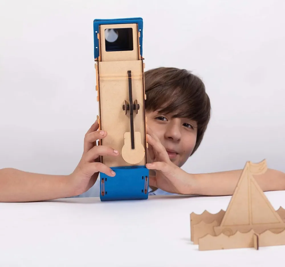 Grado Industrial Smartivity Periscope 3D Modelo de madera Ingenierí STEM