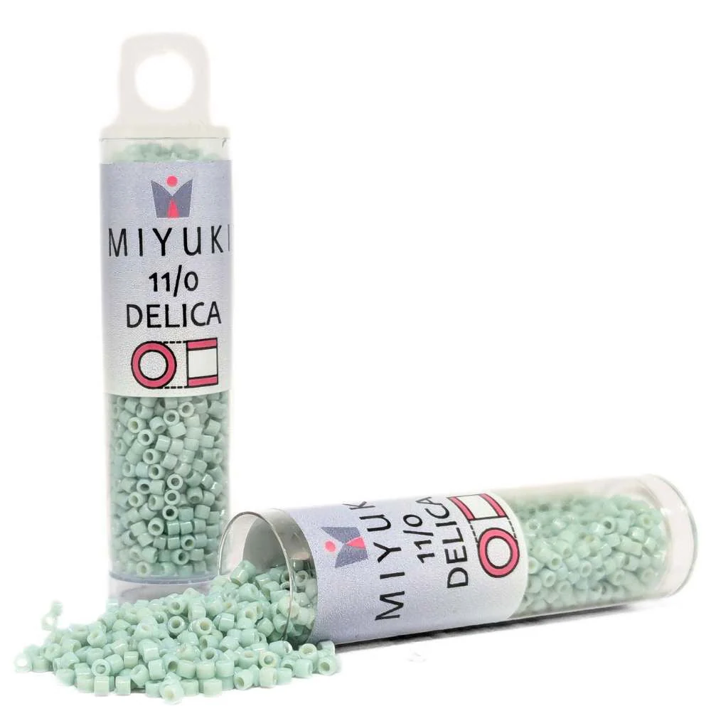 HSS-E Premium DB2356 Tubo Miyuki Delica 11/0 Duracoat Cubriente Ocean Spray 7,2gr