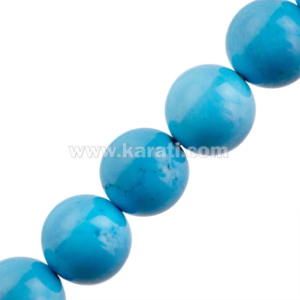 Howlita Esfera 10.5mm Azul