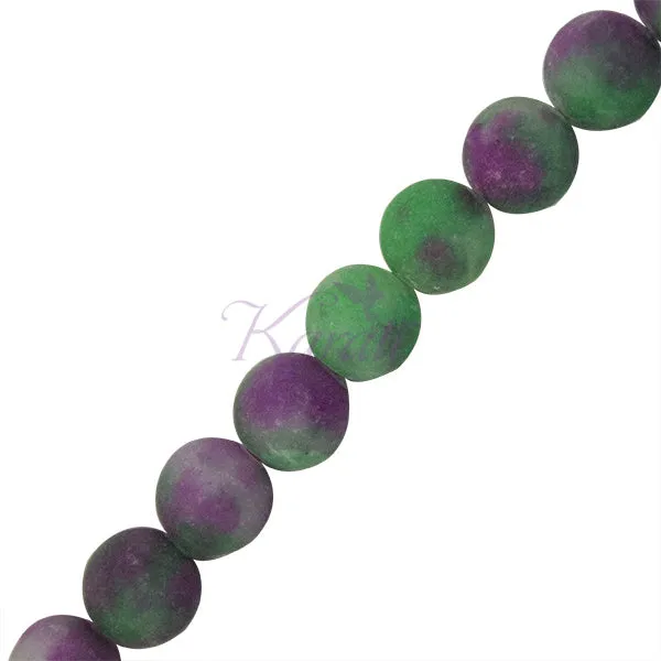Masterbatch Jade Esfera 10.5mm Bicolor Verde/Morado Mate