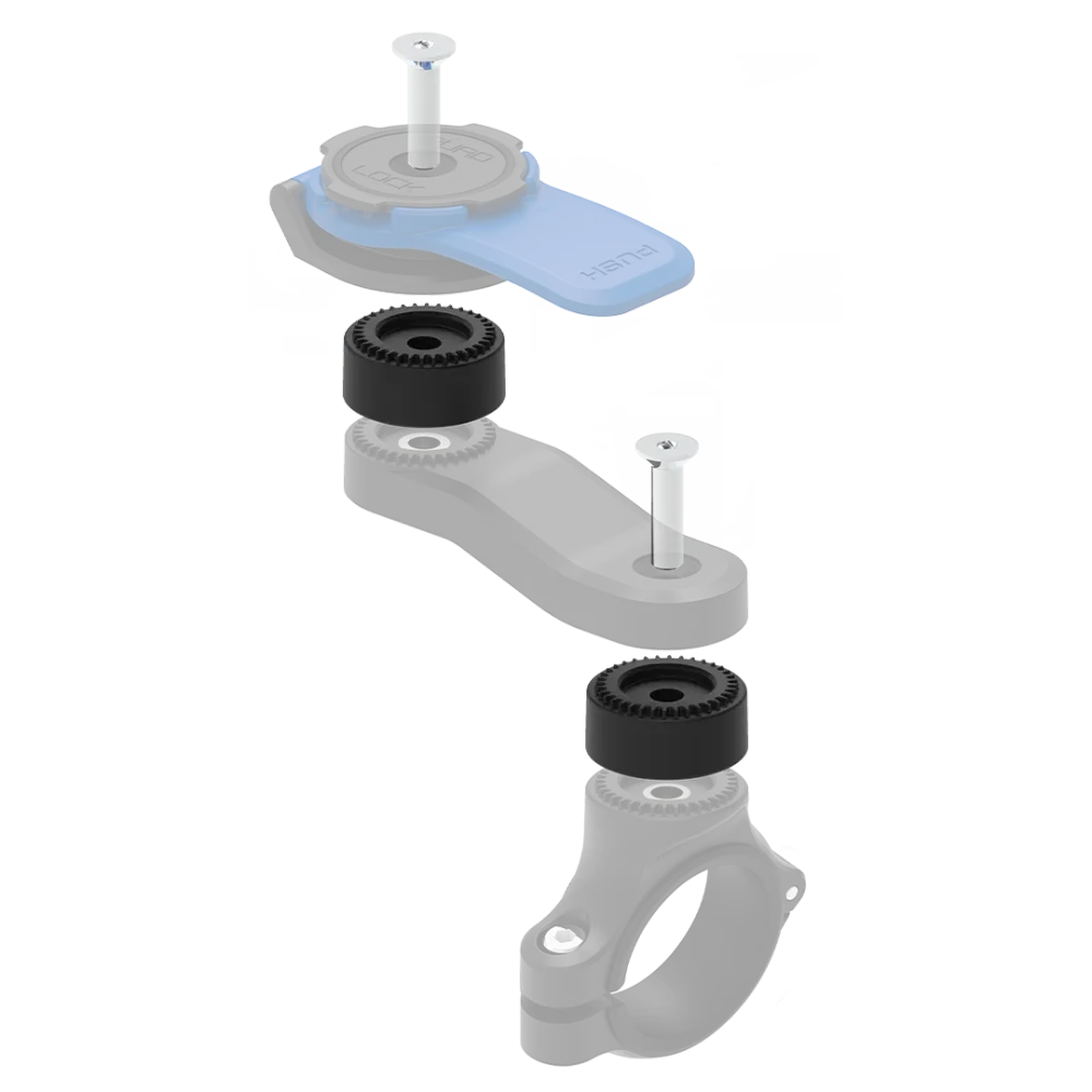 Aislante Mecánico Brazo Quad Lock 360 - 2 espaciadores (10 mm)