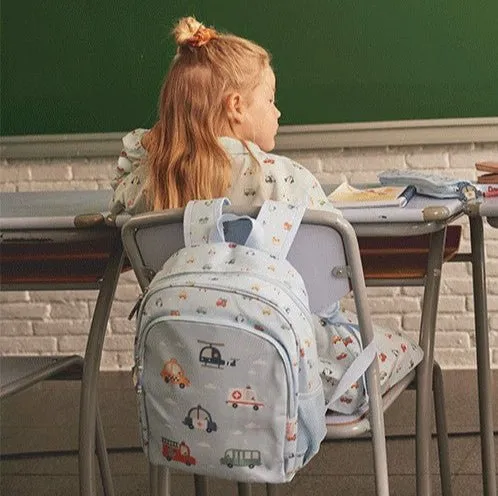 Mochila Escolar de Primaria "City Cars" Tutete (Aprobado para Escuelas)