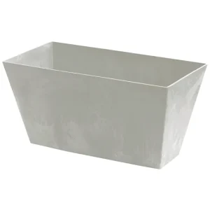 Maceta Tubus Case Beton Effect 38,6L., Dimensiones (Mm) 600X324X300, Color Hormigón