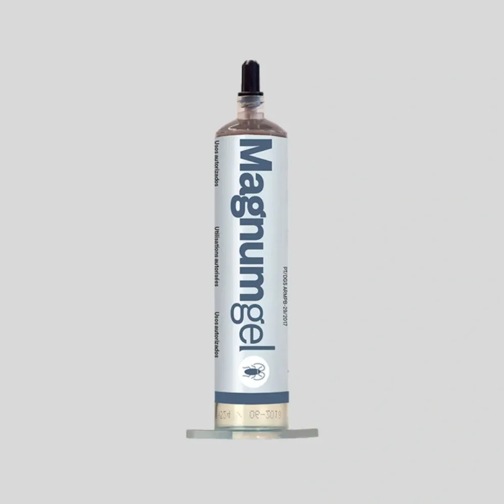 Certificado Médico Jeringa profesional Magnum gel contra cucarachas 40g | Tratamiento de mantenimiento