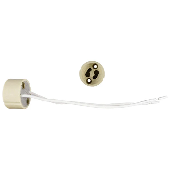CONECTOR BASE GU10 CERAMICA CON CABLE WINLED WAC-006 con 5 Estantes Ajustables