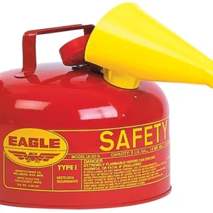 Bidón de seguridad para gasolina Eagle Steel de 2 galones - Oferta de la semana