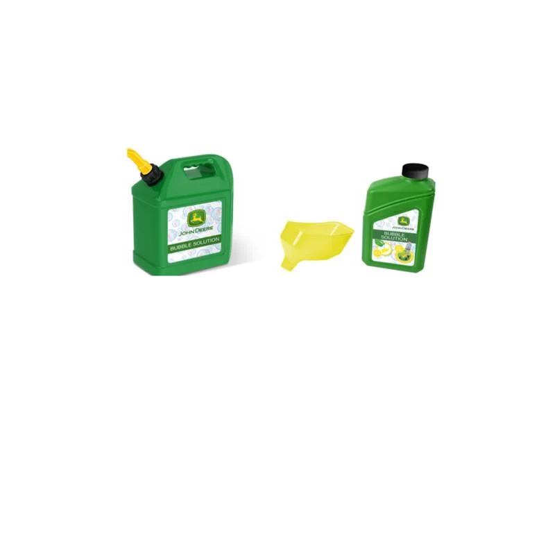 Solución para hacer burbujas en latas de gasolina John Deere Sunny Days de color verde y amarillo