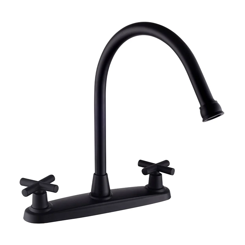 Fregadero de cuello extenso negro para fregadero Dica 4361.2