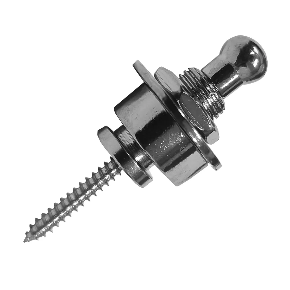 Jgo. de 2 Pzas. de protegido metalico cromado tipo strap lock RADOX 043-327
