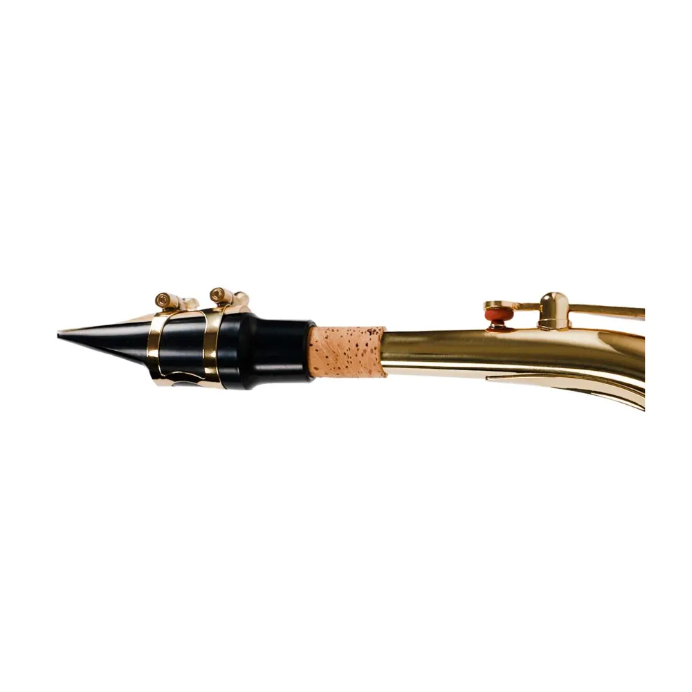 Saxofón alto BENJAMIN ADAMS, Afinado en Eib, creado en latón amarillo con un acabado laqueado dorado duradero, elegante gr...