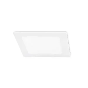 Alta Precisión FORLIGHT Downlight Ip23 Fácil Square 225Mm Led 15,5W 4000K Blanco 1507Lm