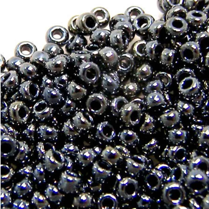Gancho de Carga Pesada 11/0 MIYUKI - rocalla - Light Gunmetal - 1gr.