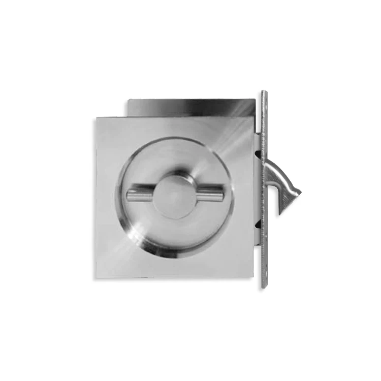 "Pocket Door Lock" Cerradura de Gancho Inox Steel