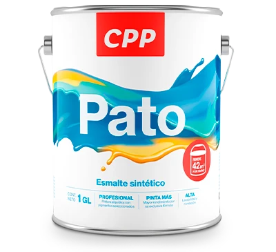 Esmalte pato amarillo catarpilar 1Gl - CPP con Gancho de Seguridad