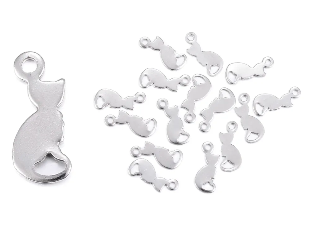 Gato, Stainless Metal con Control por Pulsador