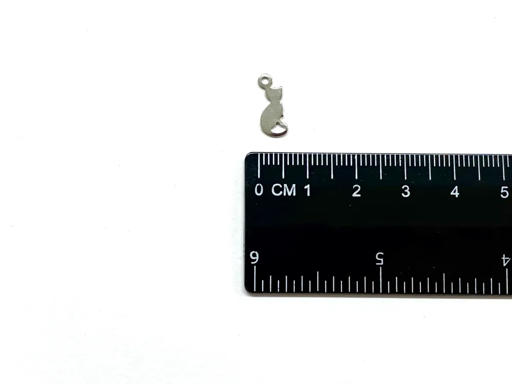 Gato, Stainless Metal con Control por Pulsador