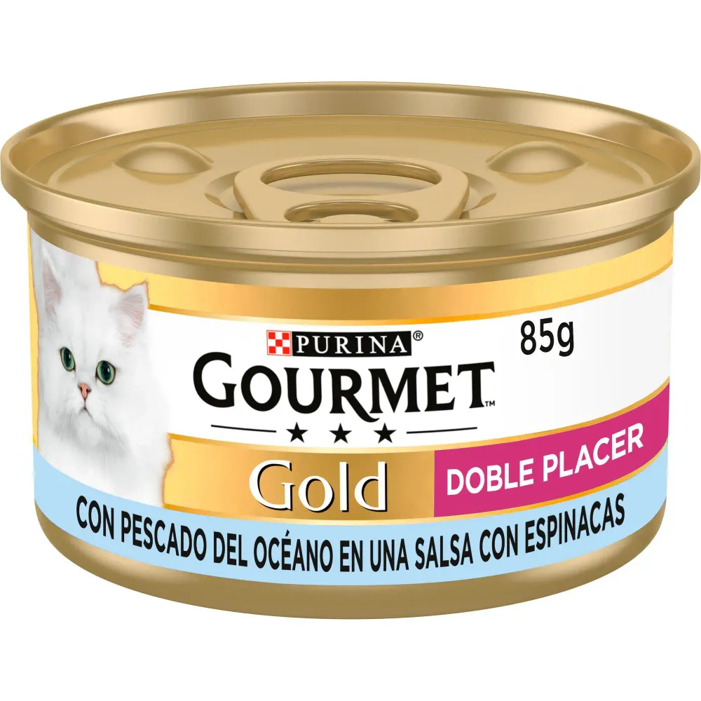 Gourmet Gold Doble Pescado 85 g