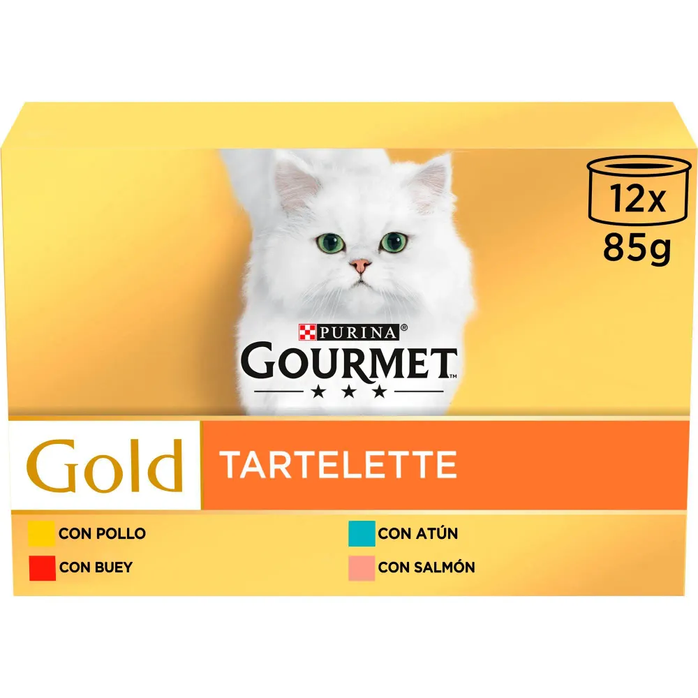 Gourmet Gold Tartallette Pack 12x85 g