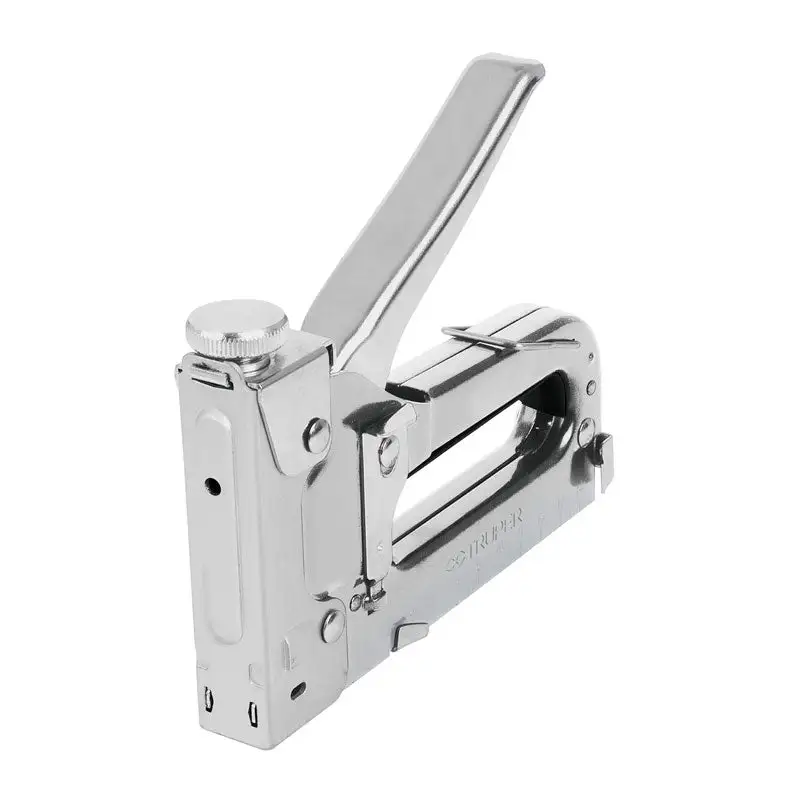 Engrapadora tipo pistola para ¼",5/16", 3/8", con 200 grapas con Tornillos y Tacos