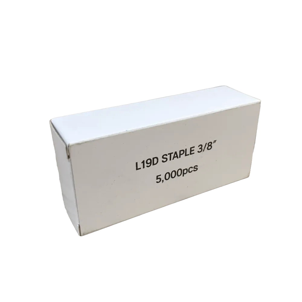 (L19-3/8) Grapas de 3/8" 5,000 Unidades Incluye Llave Allen