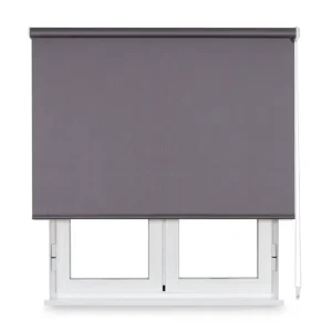 Estor Enrollable Traslúcido Metallics Gris 105 X 190cm