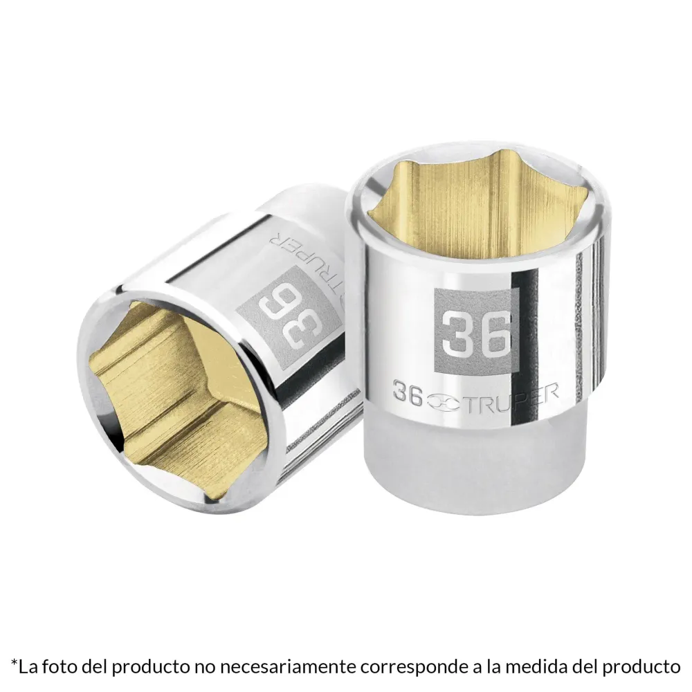 Fabricación Profesional Dado de 6 puntas, cuadro 3/4' de 38mm