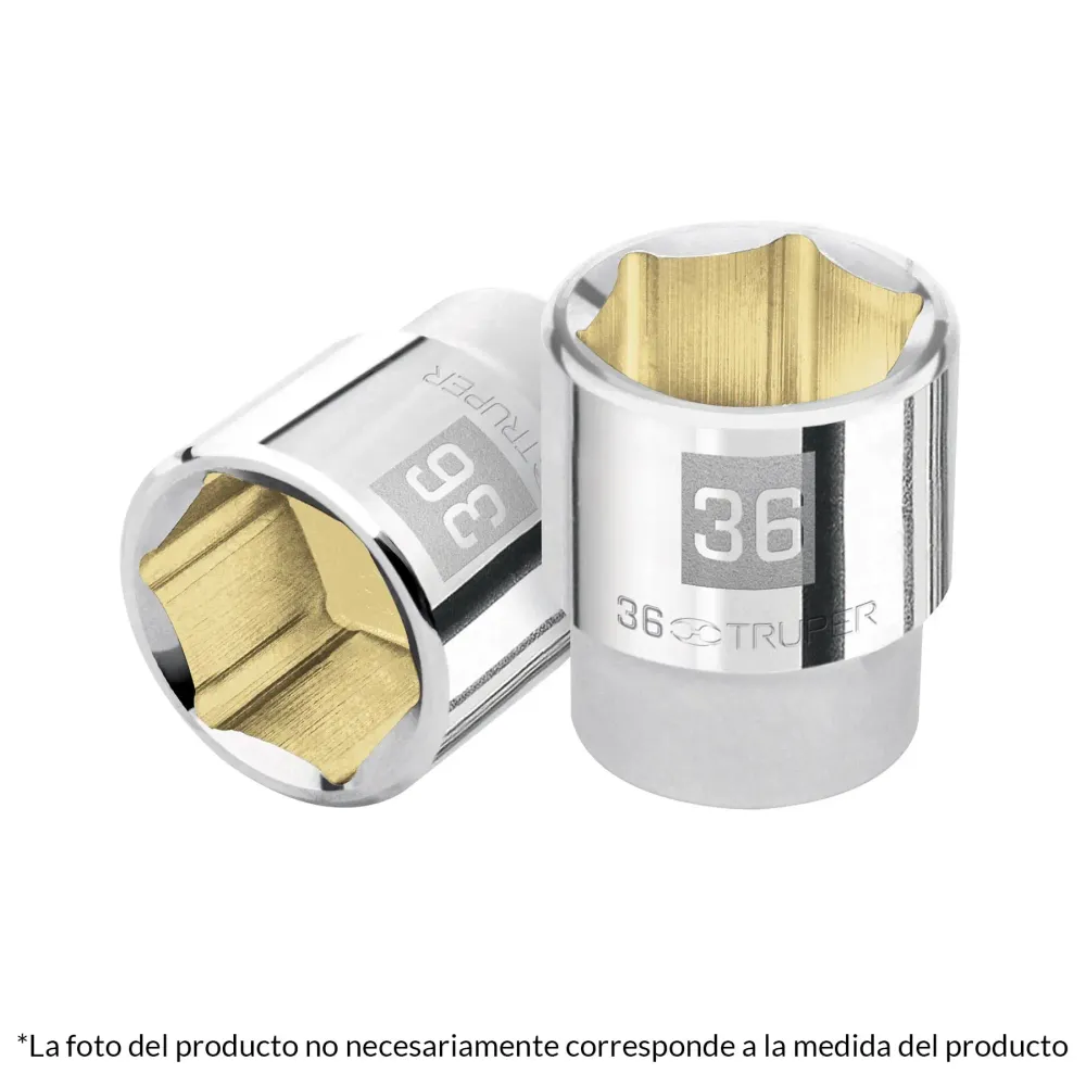Fabricación Profesional Dado de 6 puntas, cuadro 3/4' de 2'