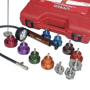 Cámara Termográfica Juego para detección de fugas en radiador 14 piezas urrea.
