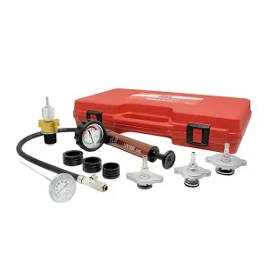 Tester de Dureza Urrea 2370 juego para detección de fugas en radiador, 6 piezas.