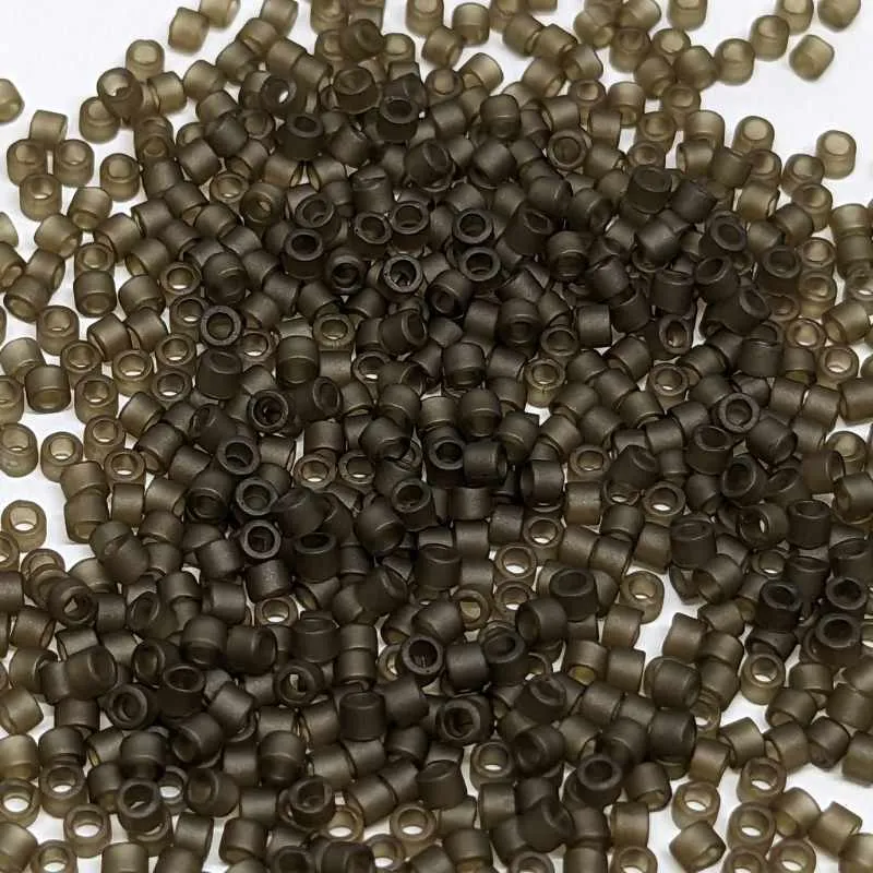 11/0 MIYUKI delica DB0384 - Terroso Trasp.Smoky Quartz - 1gr.