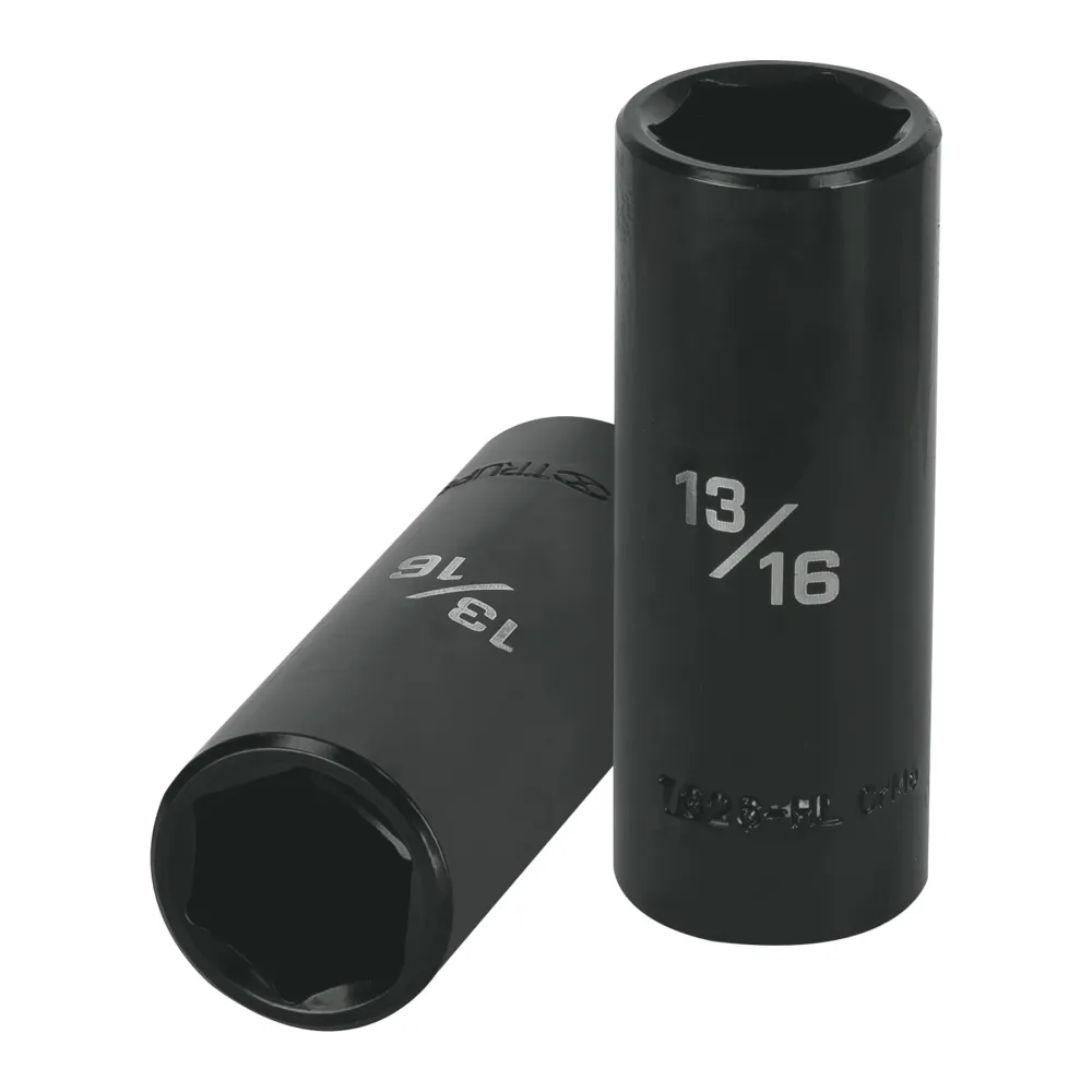 DADO IMPACTO AMPLIO CUADRO 1/2' HEX 13/16