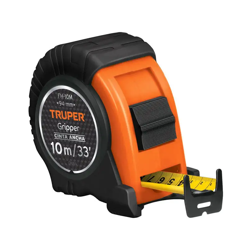 Flexómetro gripper contra impactos 10 m cinta 32 mm, truper (Mitutoyo)