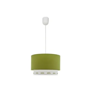 lampara sobremesa metálico color verde serie trazos 30cm con Estuche Protector
