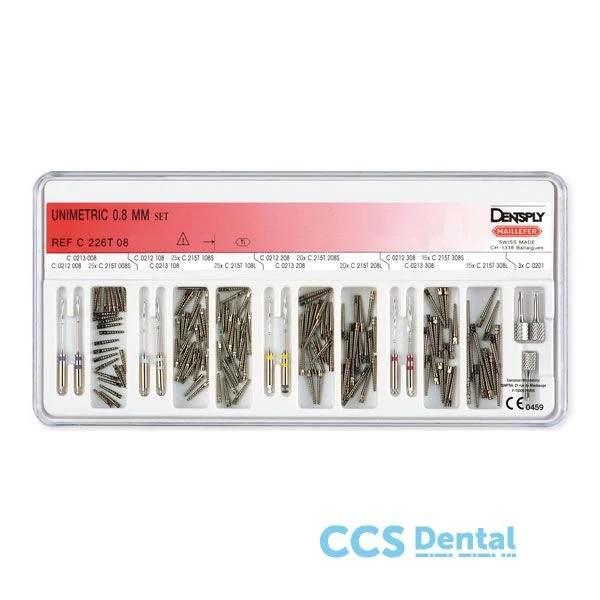 Unimetric Fresa Pre-Calibr. Univ. C0214 6Uds.