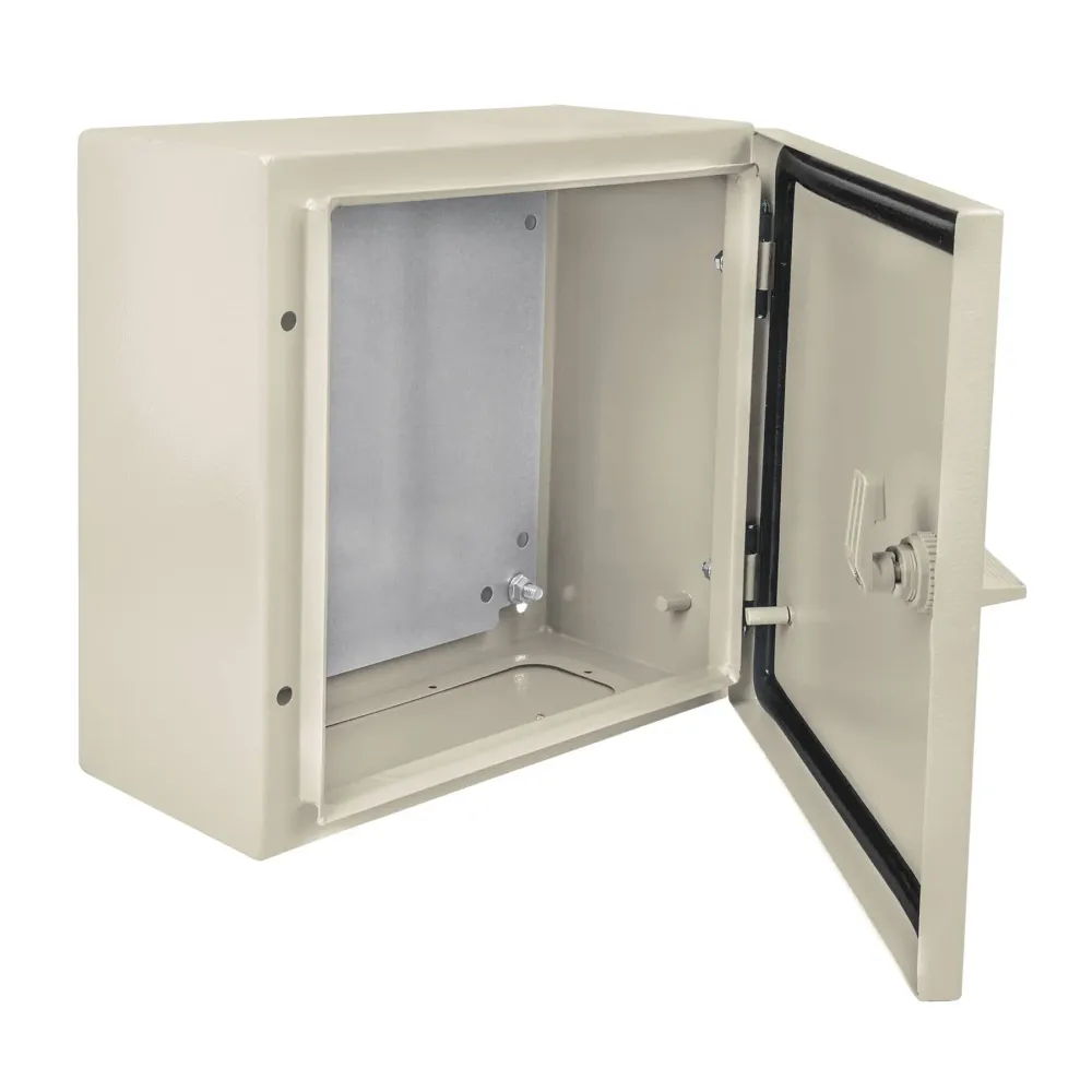 Gabinete metálico, 300 x 300 mm, volteck con Baterí de Iones de Litio