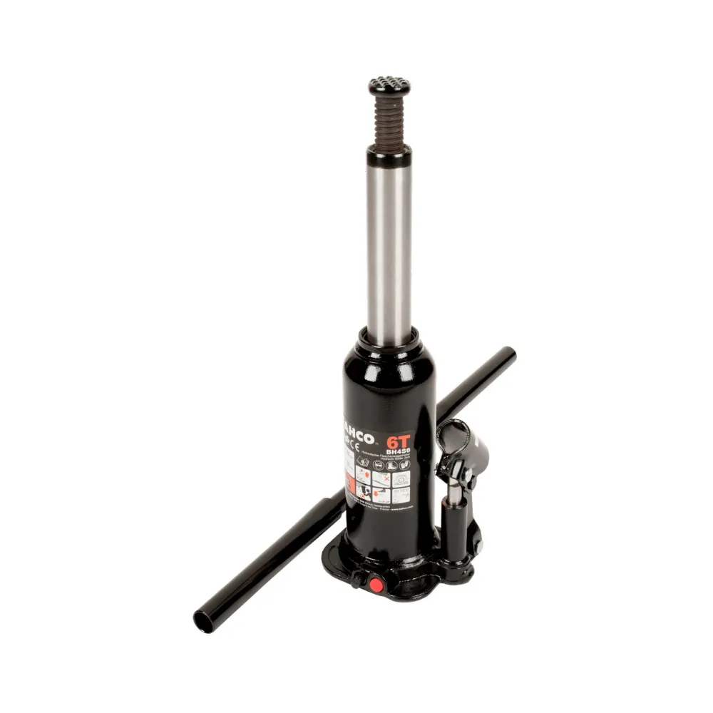 GATA BOTELLA 6TN BASE ATORNILL BAHCO BH4S6 con Maletín de Almacenamiento