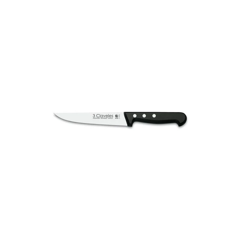 Cuchillo Cocina 15.5 Cms Mango Abs Acero Inoxidable Pom 3 Claveles