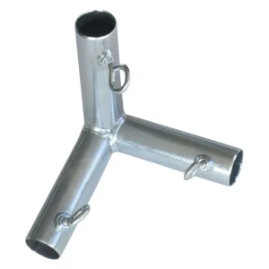 Conector de pico AHC de 1 pulg. redondo x 1 pulg. de diámetro P3J de acero al carbono galvanizado de 5-11/16 pulg. de larg...