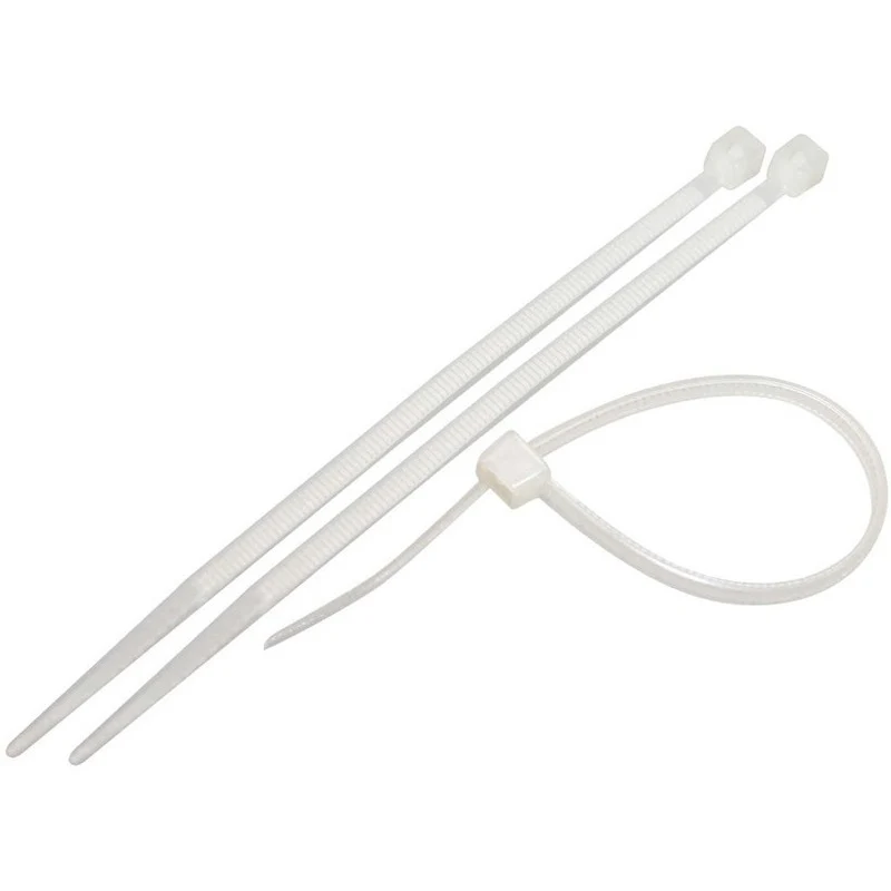 Amarra Cables Nylon Tie Bolsa Set 100 Unidades 4.8x200mm Blanco