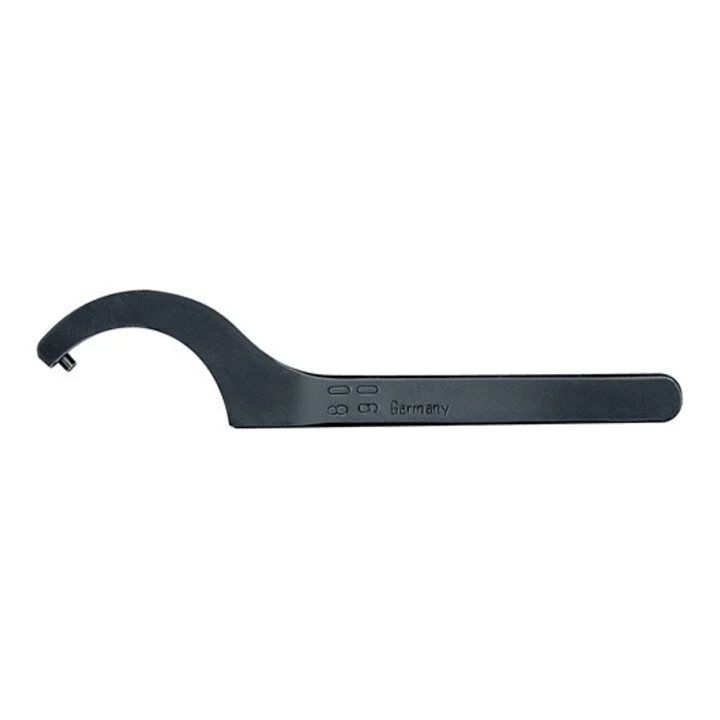 Llave de gancho AMF con pasador DIN 1810 B para tuercas Ø exterior 20 - 22 mm ( 4000824741 )