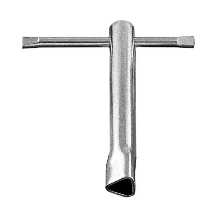 Llave de vaso triangular AMF DIN 22417 tamaño M4 longitud 90 mm ( 4000824890 )