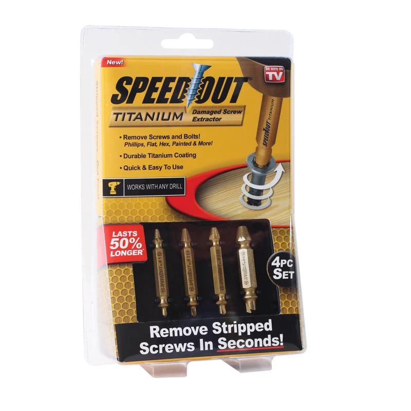 Extractor de tornillos Speed ​​Out (1 unidad) - Oferta de la semana As Seen on TV