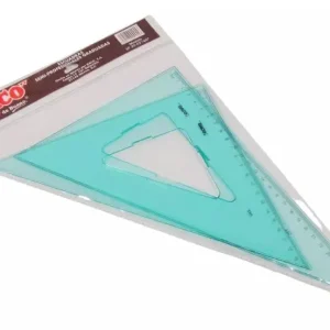 Juego Escuadra Baco 45º 60º 30cm Medida Semiprofesional