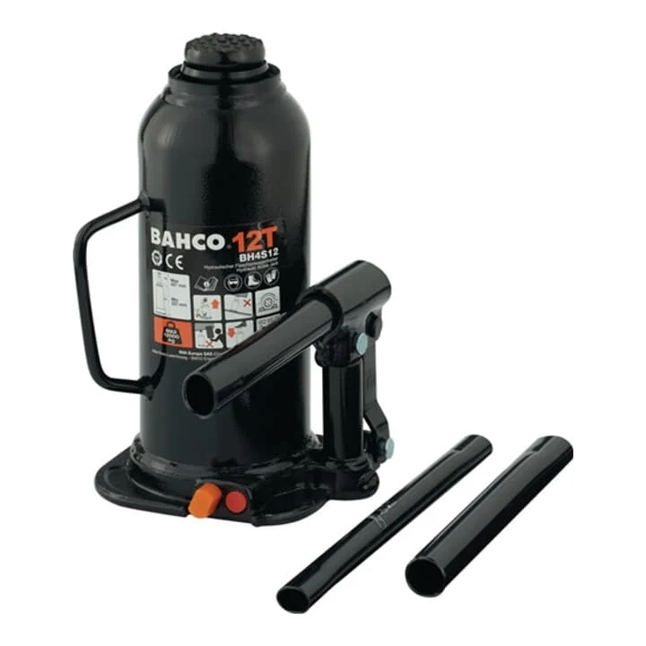 Gato de botella BAHCO capacidad de carga 12 t carrera 465 mm ( 4000818034 )