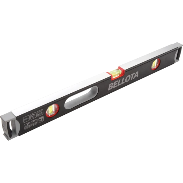 Nivel tubular extra-ancho con imán 50107M 100cm Bellota