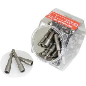 Best Way Tools - Colocador de tuercas magnético de acero de 5/16 pulg. x 2-9/16 pulg. de largo, paquete de 1