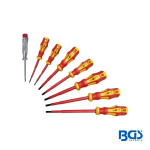 DESARMADOR VDE 8 PIEZAS BGS 35838
