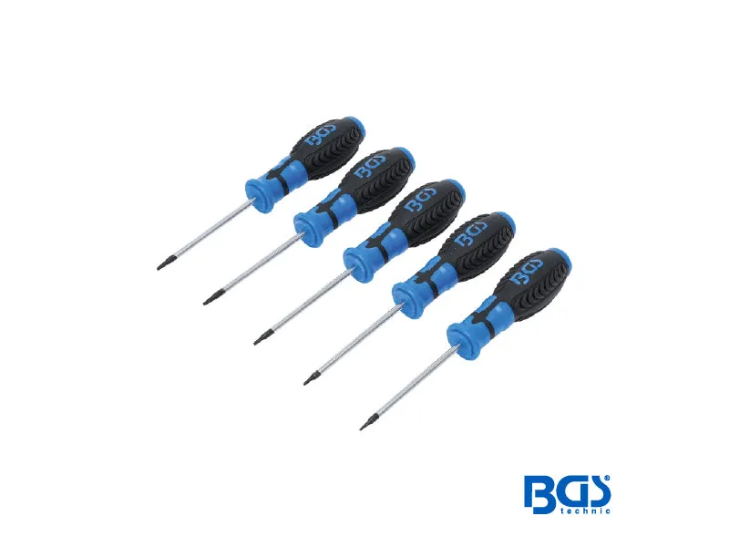 JUEGO 7 PIEZAS DESARMADORES TORX T6-T10 BGS 6828