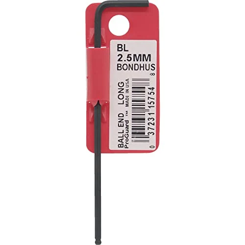Bondhus 15754 - Llave en L puntabola Bondhus ProGuard 2.5 mm. (embalaje autoservicio con código barras)