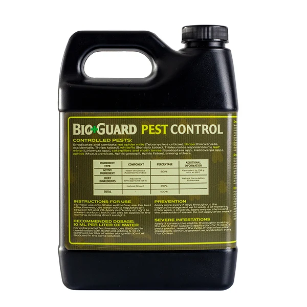 Combo BioGuard® + BioShield® | Control Total de Plagas Orgánico pesticida 236 Border Grower